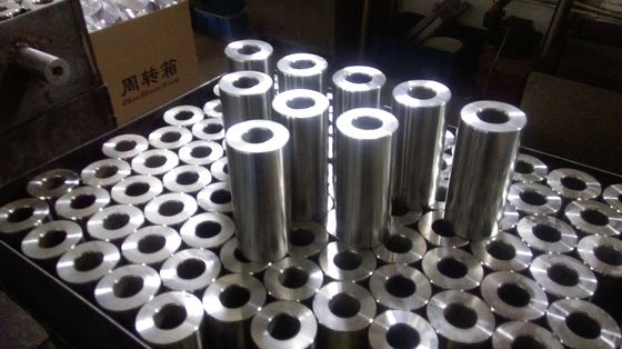 Wear Proof Engine Piston Pin Drilling Process Bright Silver Color