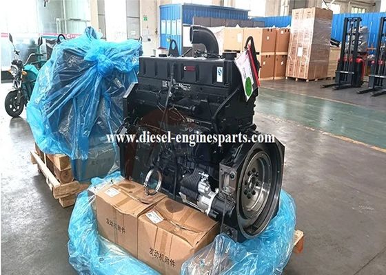 Cummins Complete Diesel Engine Assembly Alloy Steel Water Cooling